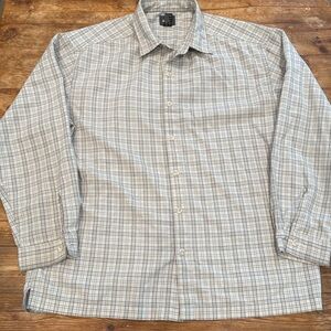 Vintage Quicksilver Collared Long Sleeve Button Up Shirt. GUC. Men's Size: XL/TG